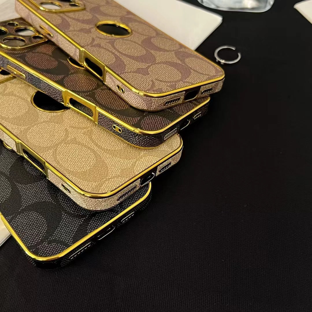 Coach Monogram iPhone Case 12 13 14 15 16