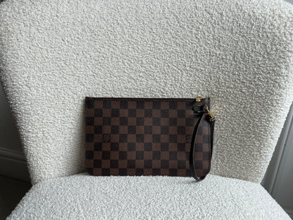 Louis Vuitton Pouch (from Neverfull) in Damier Ebene