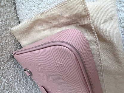 Louis Vuitton Easy Pouch Rose Ballerine Epi (RRP £1320)