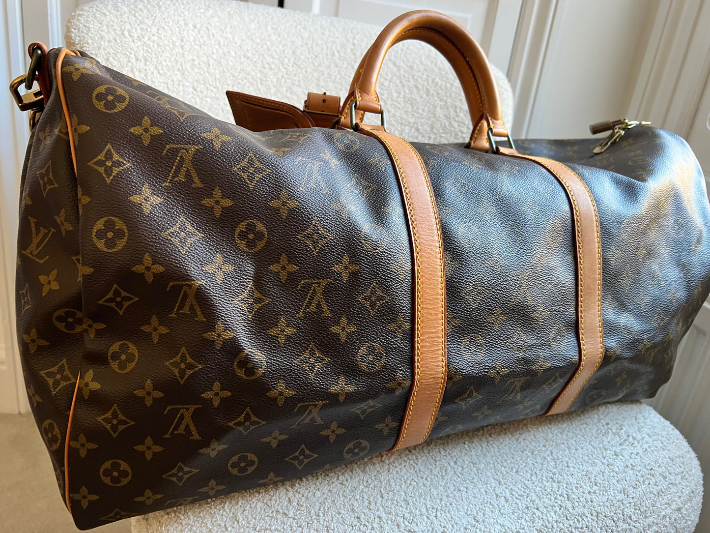 Louis Vuitton Vintage Keepall Bandouliere 60