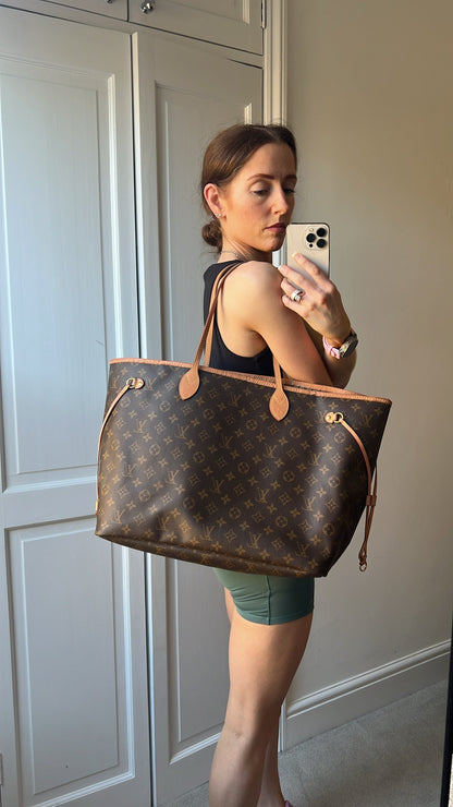 Louis Vuitton Neverfull GM Monogram Beige Interior (RRP £1,500)