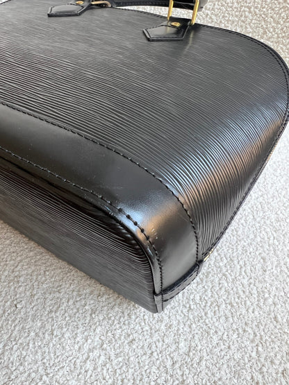 Louis Vuitton Alma PM Black Epi
