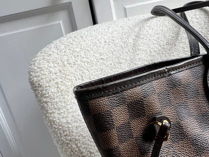 Louis Vuitton Neverfull MM Damier Ebene Cherry Interior (RRP £1,430)
