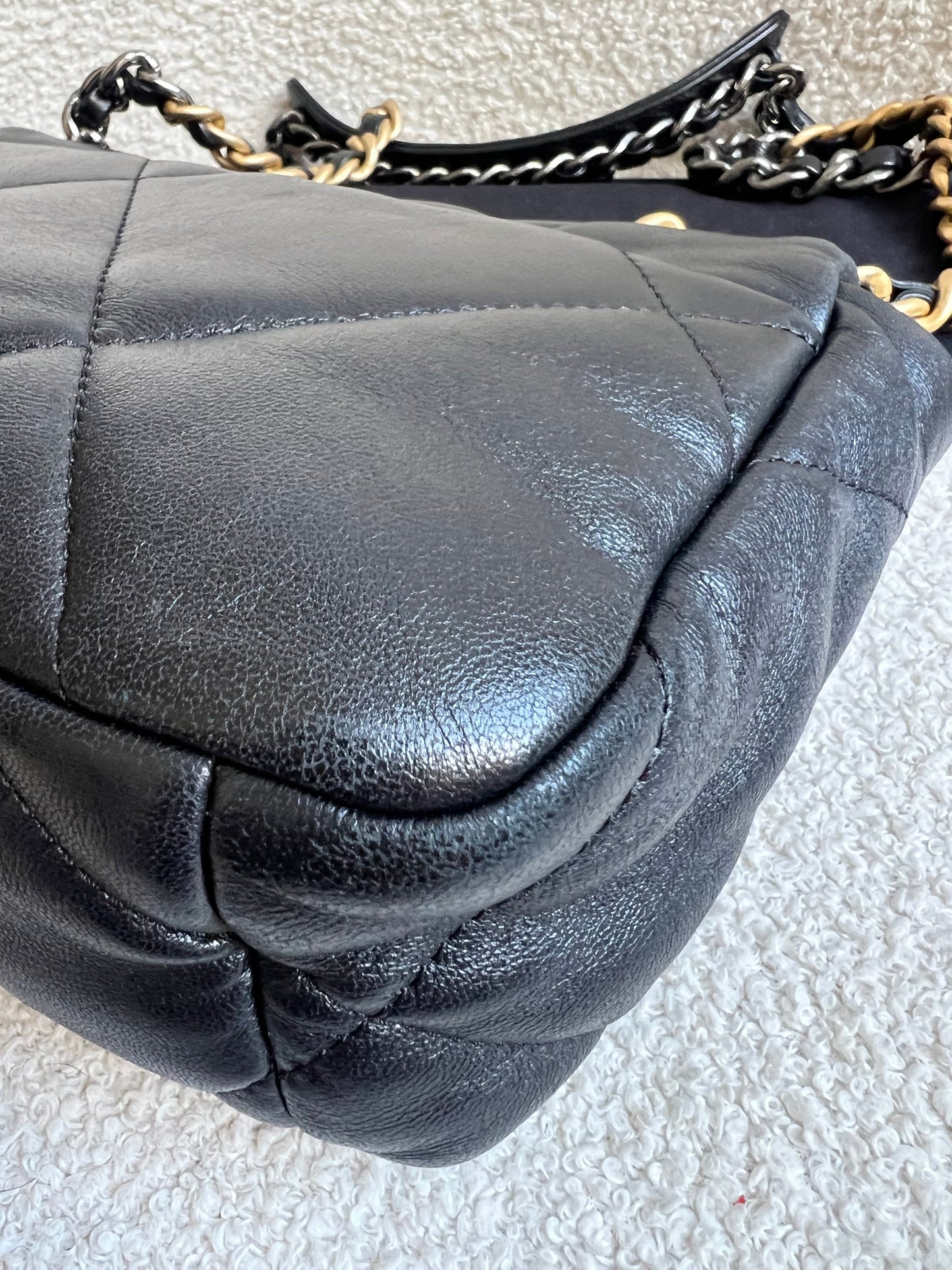 Chanel Small 19 in Black Lambskin (RRP £5,590)
