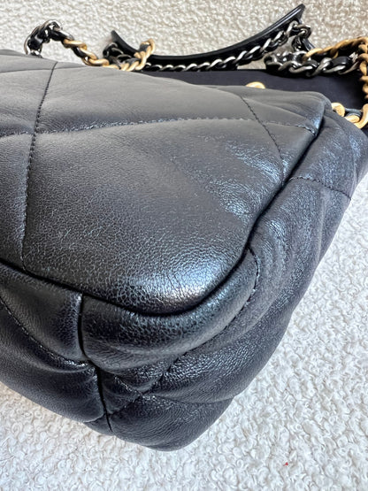 Chanel Small 19 in Black Lambskin (RRP £5,590)