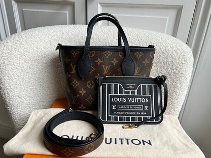 Louis Vuitton Neverfull BB Inside Out (RRP £2,010)