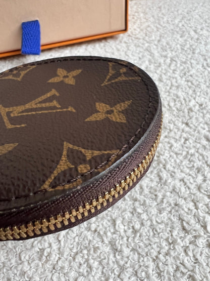 Louis Vuitton Round Coin Purse Monogram