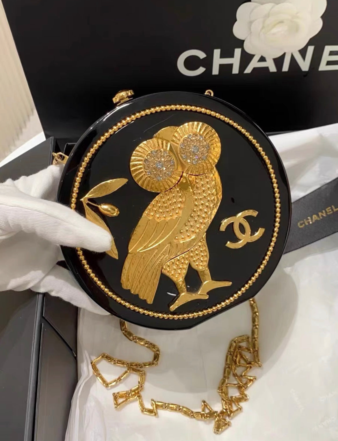 Chanel Luxury Leather Black Handbag Style 8