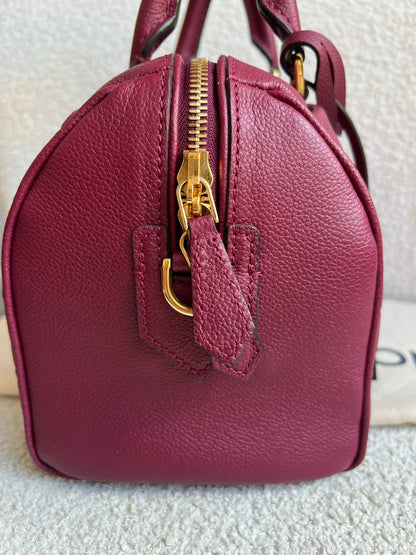 Louis Vuitton Speedy 25 Raisin Empreinte (RRP £1,840)