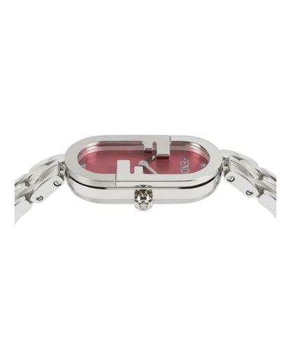 Fendi Womens Stainless Steel 14.8mm Bracelet Fashion Watch