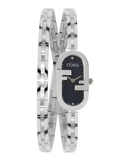Fendi Womens Stainless Steel 14.8mm Bracelet Fashion Watch