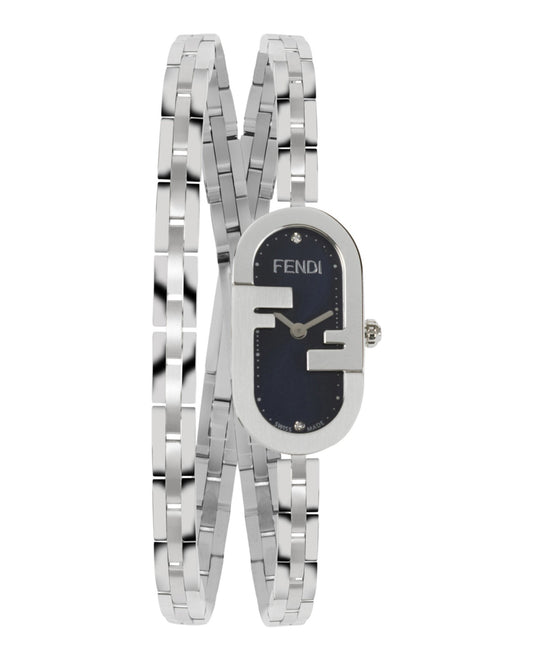 Fendi Womens Stainless Steel 14.8mm Bracelet Fashion Watch