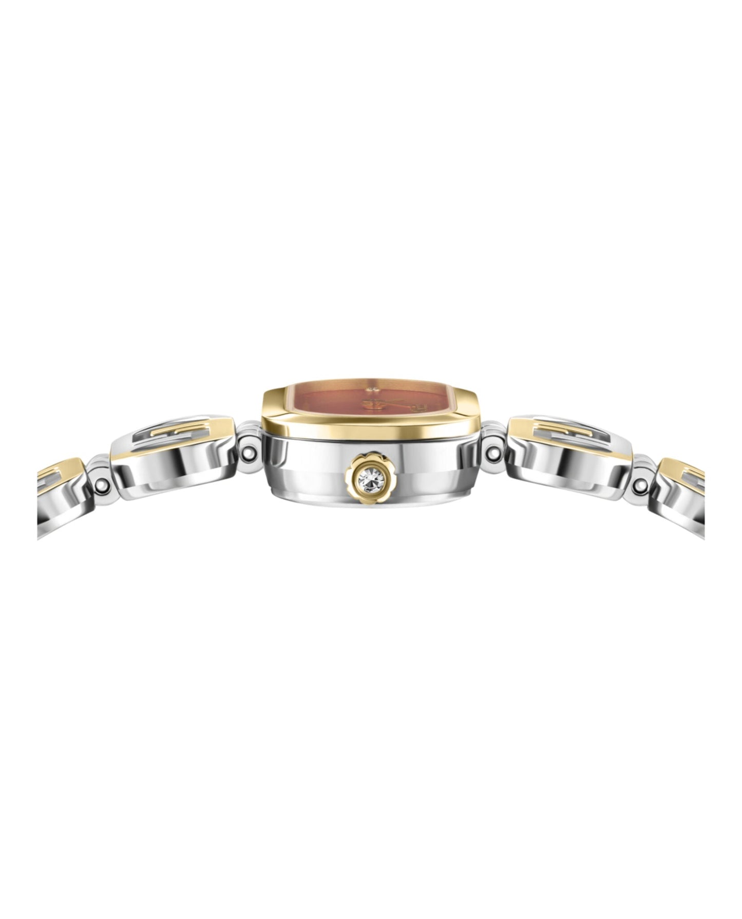 Fendi Womens Two Tone 14.8mm Bracelet Fashion Watch