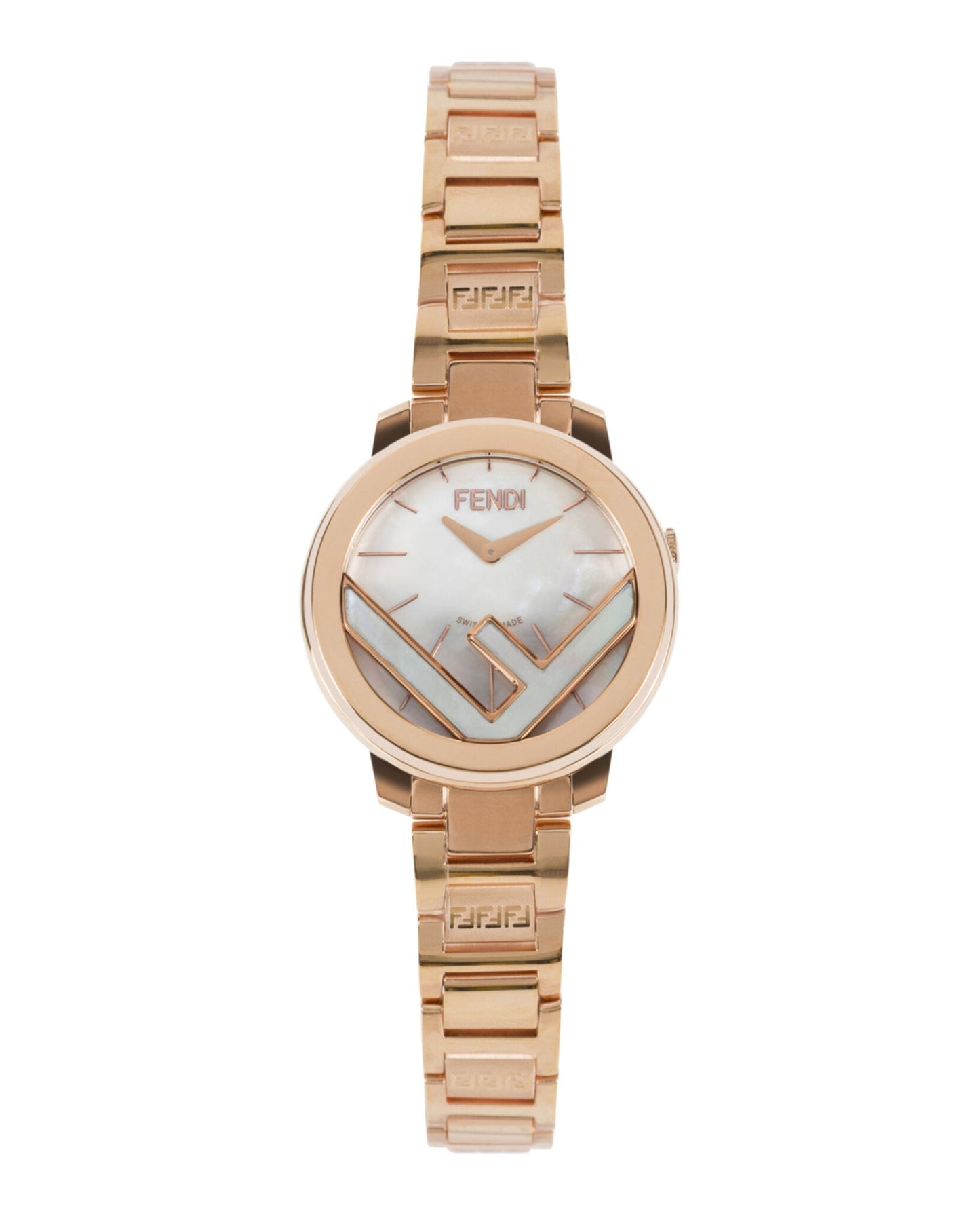 Fendi Womens Gold 28mm Bracelet Fashion Watch