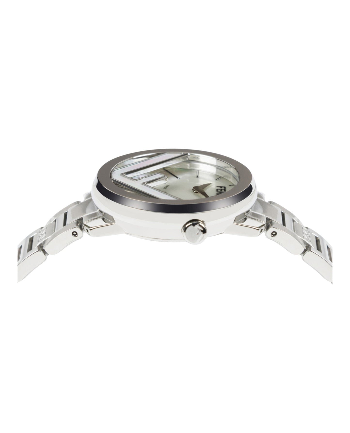 Fendi Womens Stainless Steel 28mm Bracelet Fashion Watch