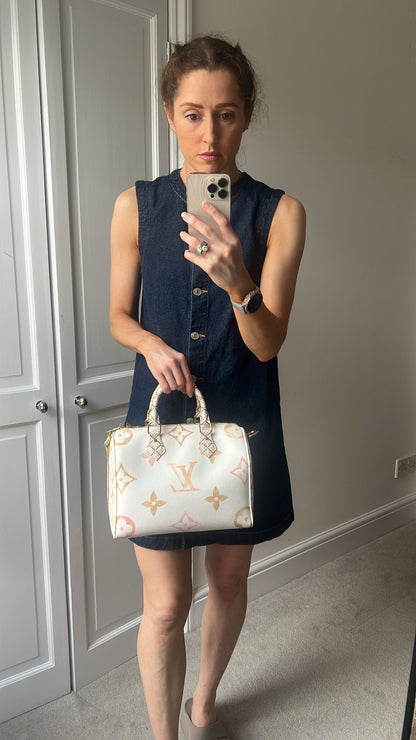 Louis Vuitton Speedy 25 Bandouliere By The Pool 2.0 Giant Monogram (RRP £2030)