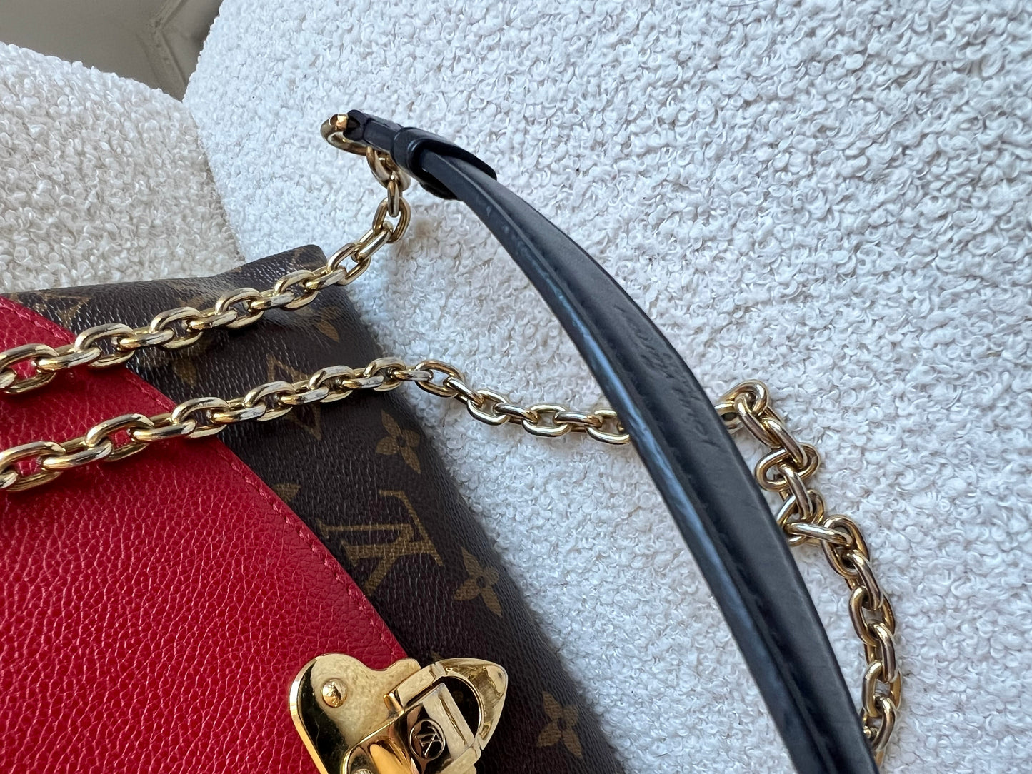 Louis Vuitton Saint Placide Monogram Red