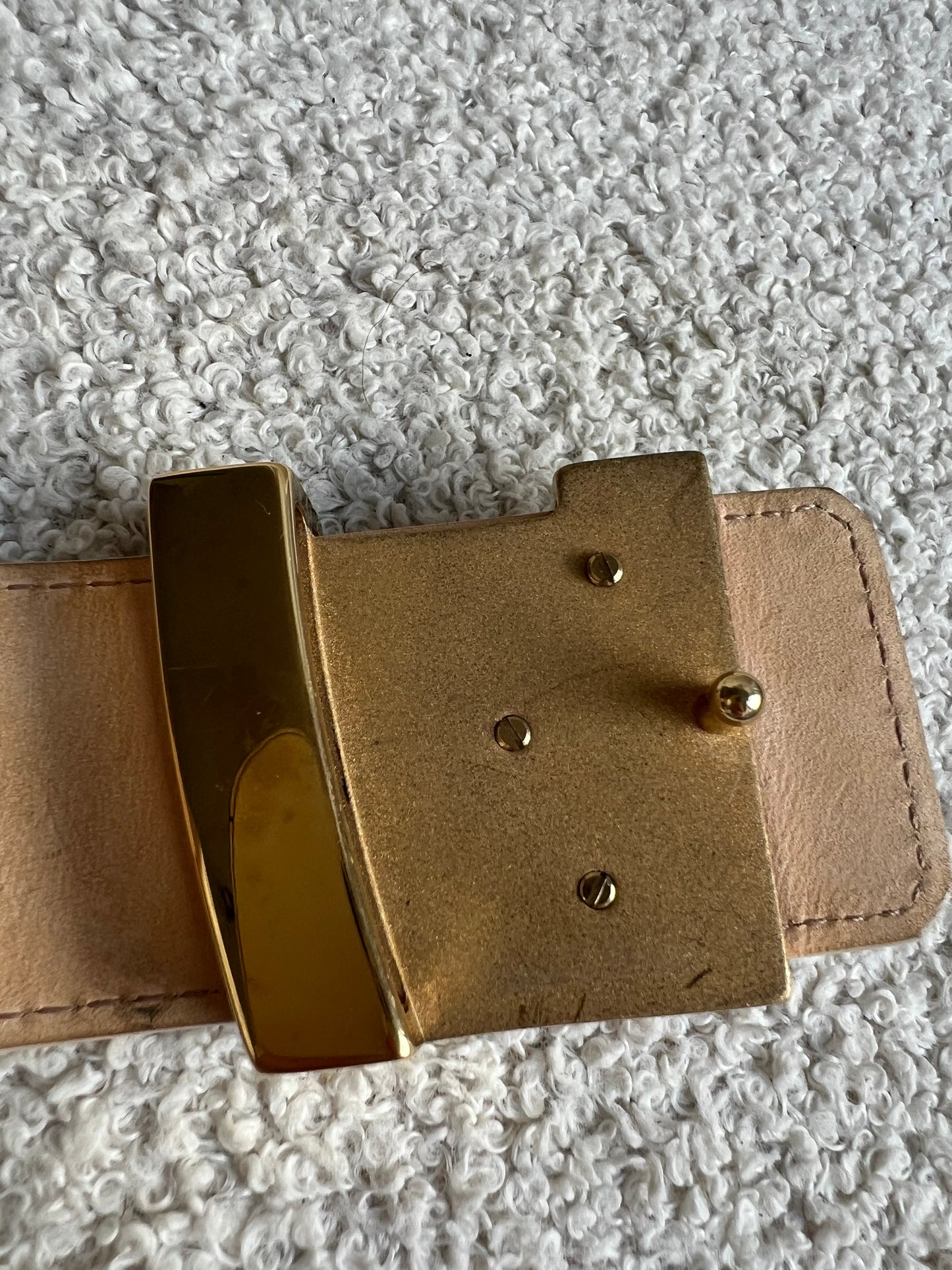Louis Vuitton Initials Belt Damier Azur Size 85