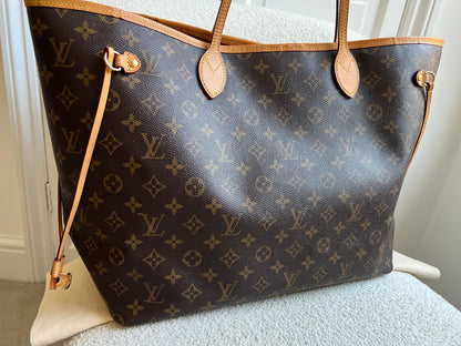 Louis Vuitton Neverfull GM Monogram Pivoine Interior (RRP £1,470)