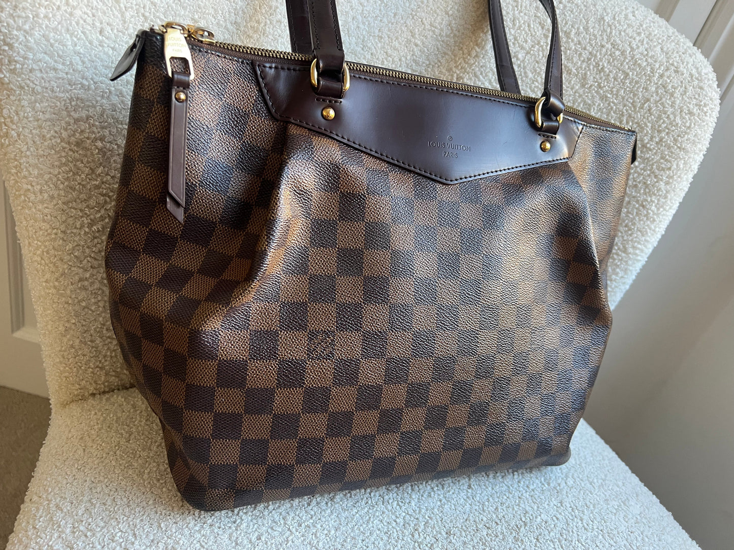 Louis Vuitton Westminster MM Tote Damier Ebene