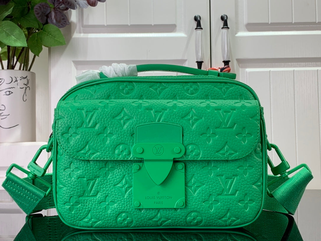 Louis Vuitton S Lock Messenger  Bag