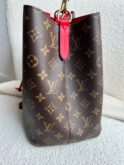 Louis Vuitton Neo Noe Monogram Coquelicot (RRP £1,790)