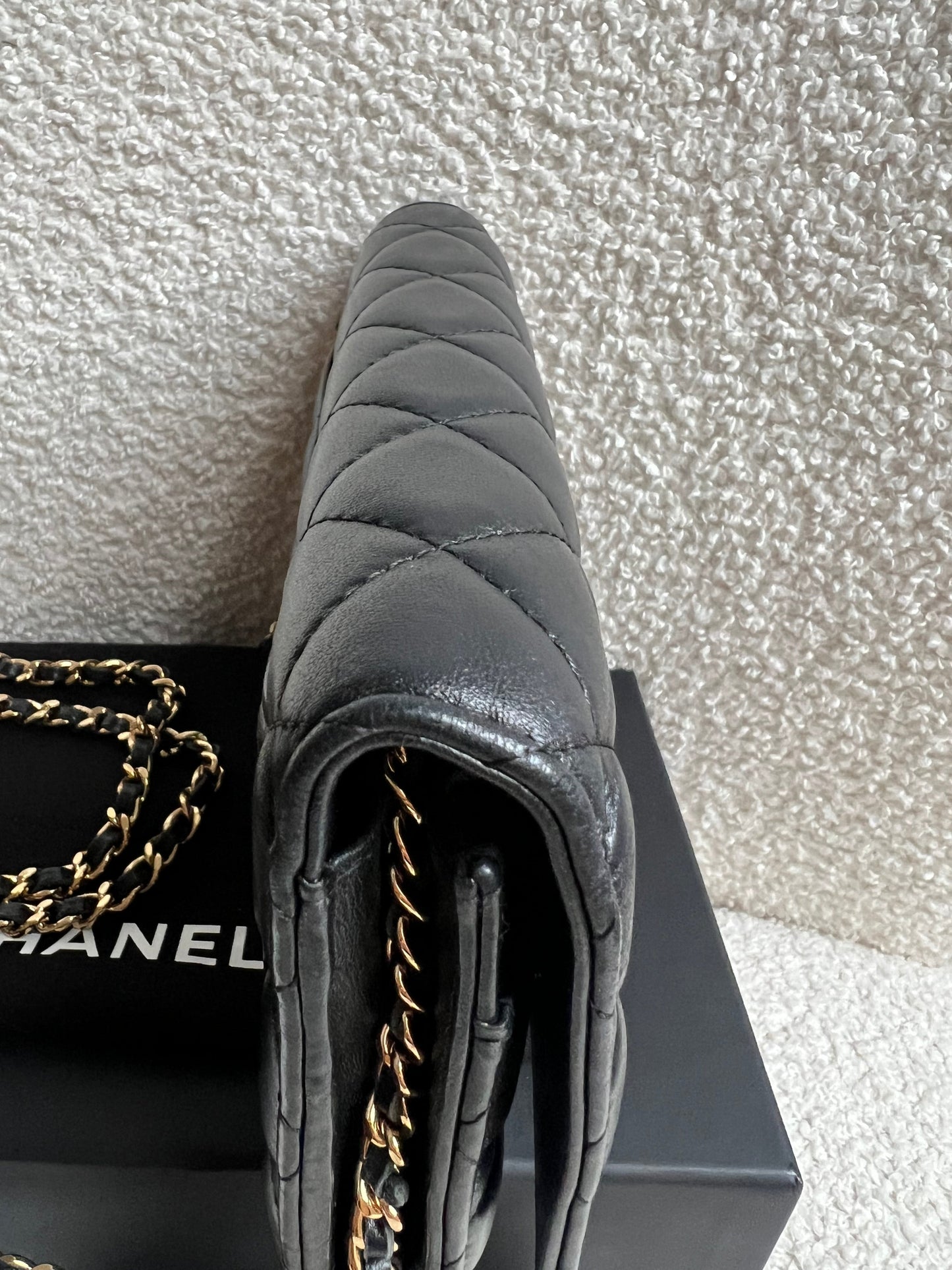 Chanel Wallet on Chain in Black Lambskin Gold Hardware (RRP £2,930)