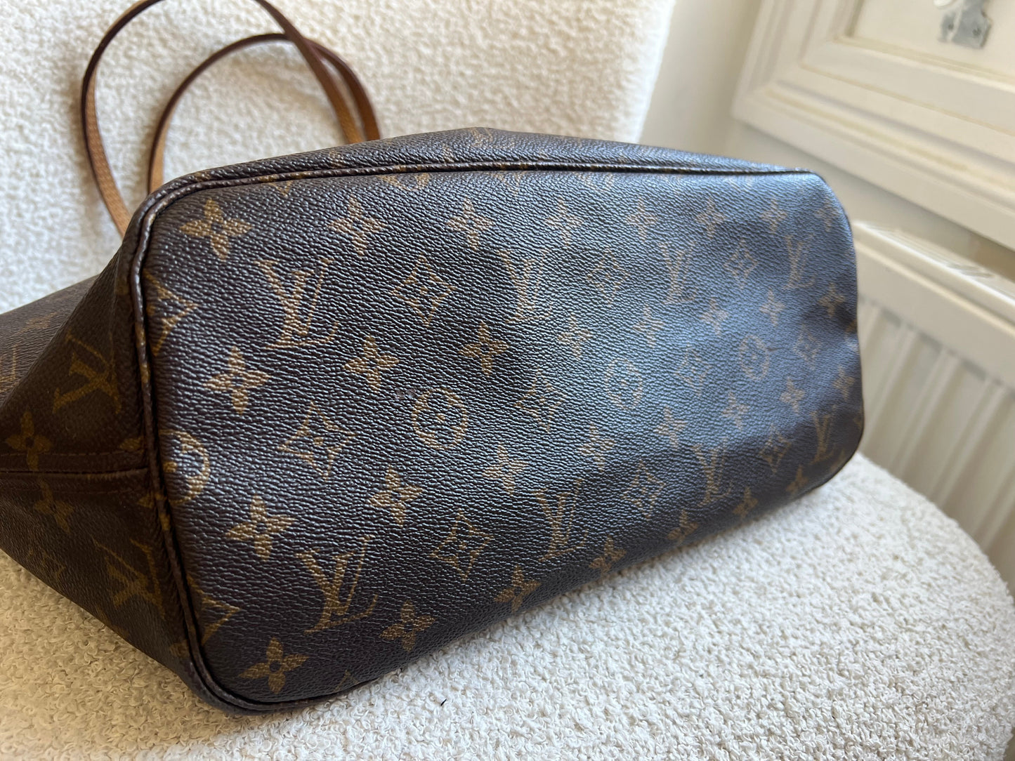 Louis Vuitton Neverfull MM Monogram Beige