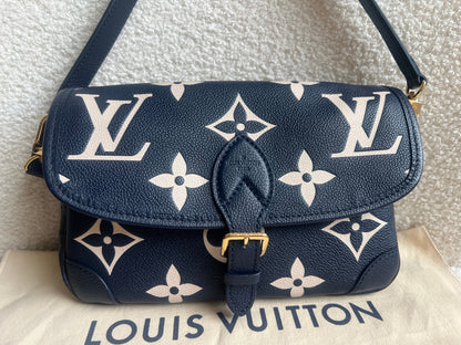 Louis Vuitton Diane Satchel Bicolour Empreinte (RRP £2,170)
