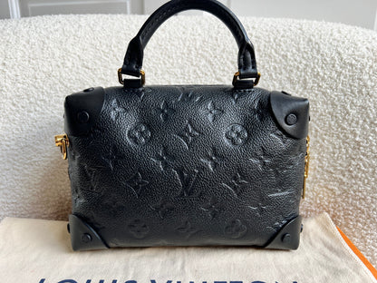 Louis Vuitton Black Empreinte Petite Malle Souple Bag (RRP £2420)