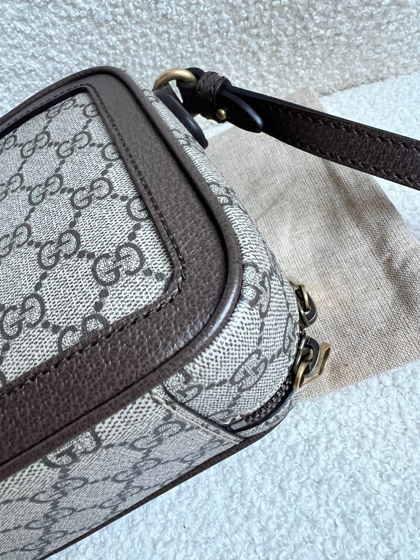 Gucci GG Ophidia Supreme Small Crossbody Bag (RRP £1240)