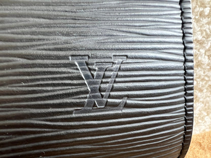 Louis Vuitton Vintage Black Epi Leather Pochette