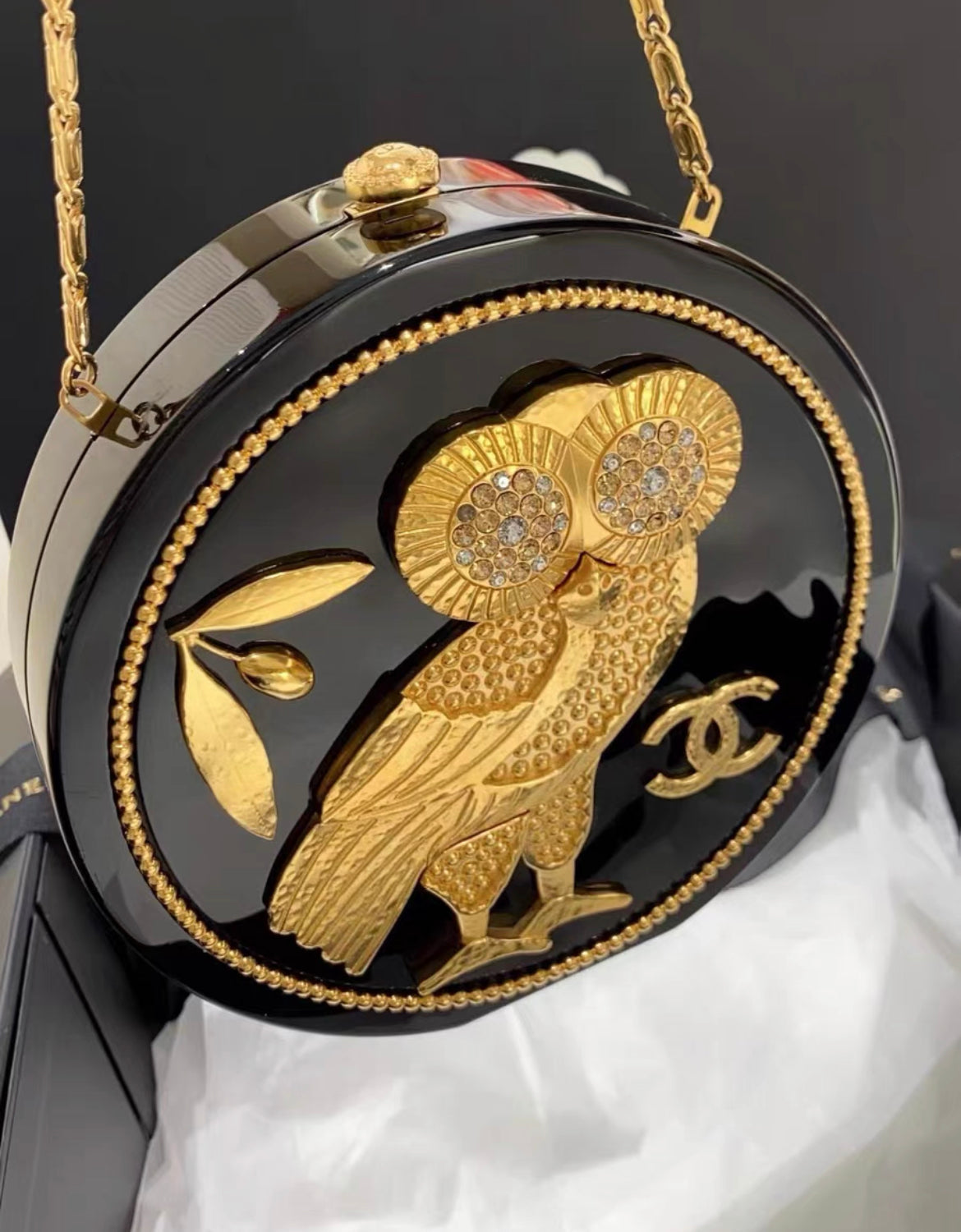 Chanel Luxury Leather Black Handbag Style 8