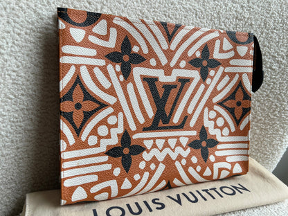 Louis Vuitton Crafty Toiletry Pouch 26 Creme Caramel