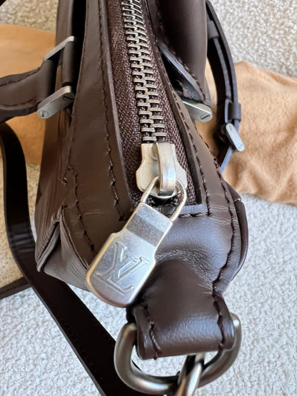 Louis Vuitton Dhanura PM Dark Brown Epi Leather