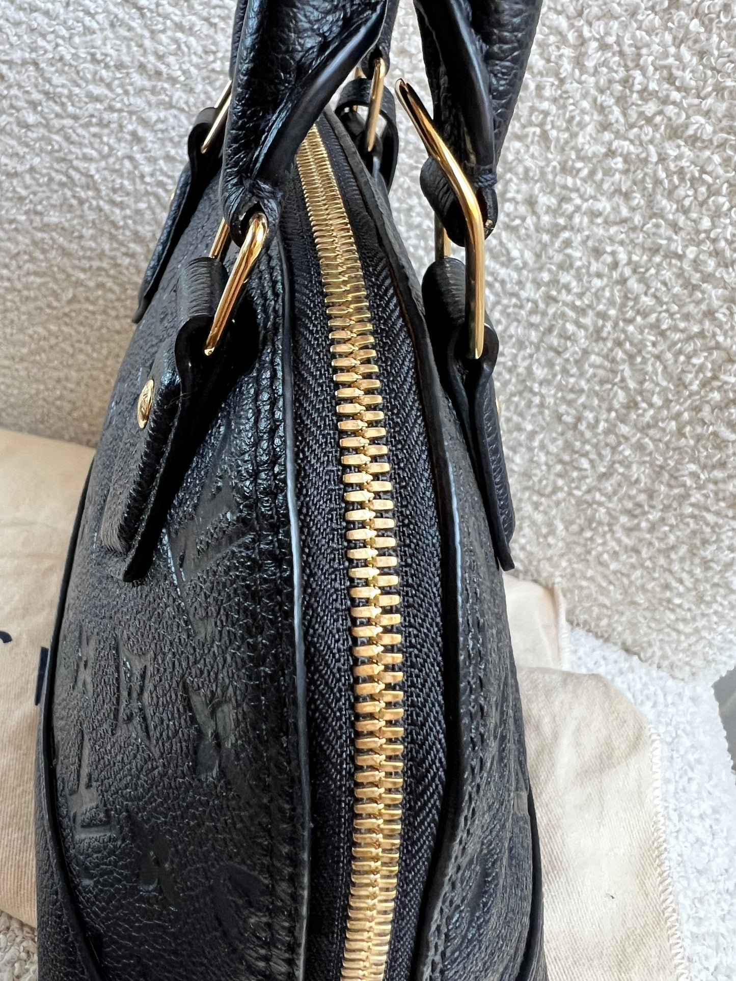 Louis Vuitton Alma Neo BB Black Empreinte  (RRP £2,020)
