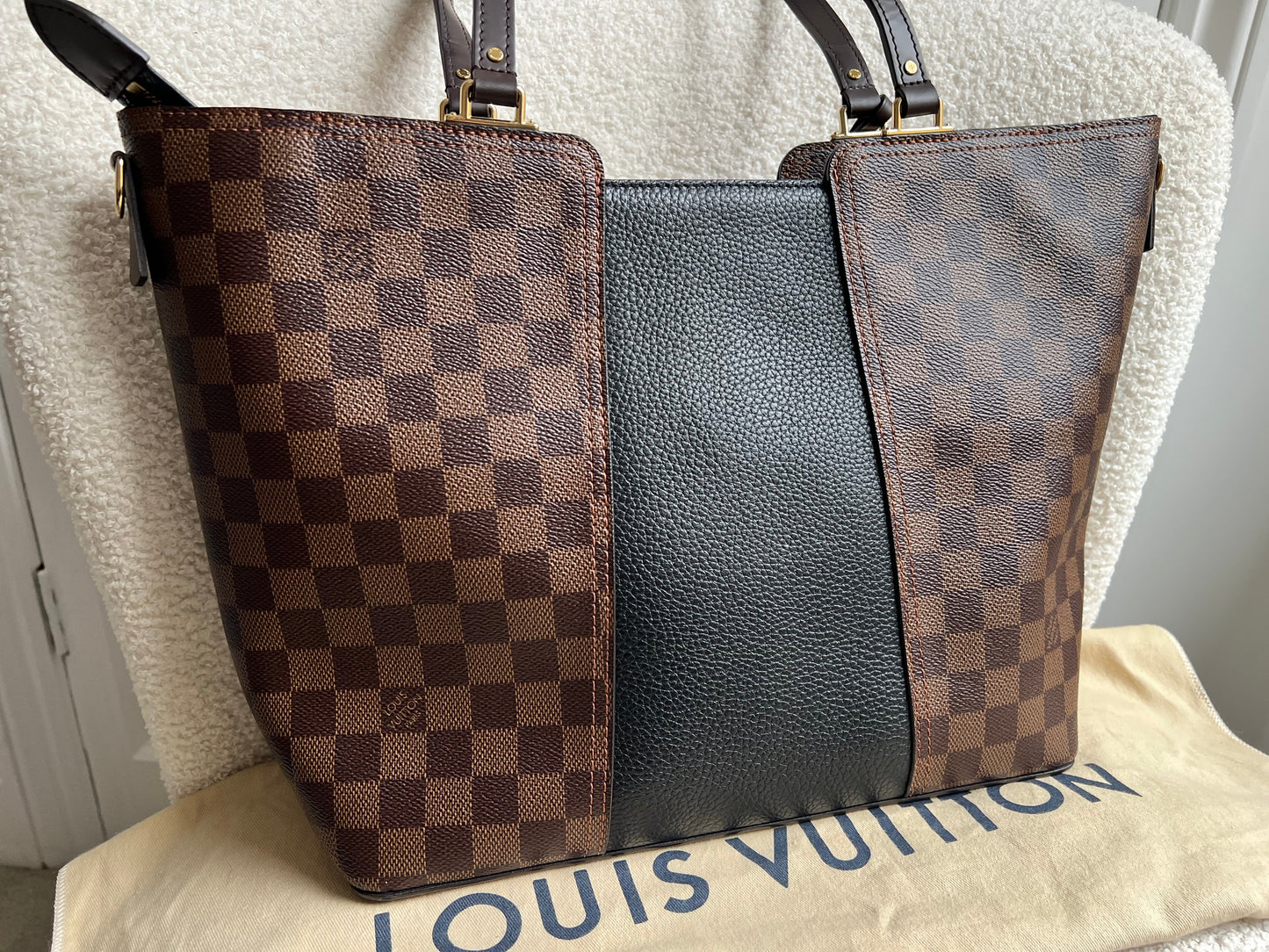 Louis Vuitton Jersey Bag Damier Ebene