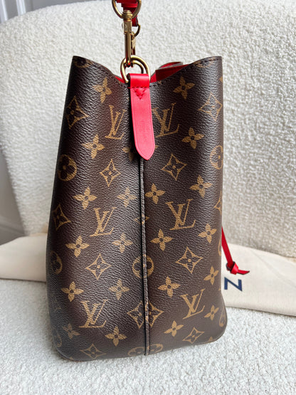 Louis Vuitton Neo Noe Monogram Coquelicot (RRP £1,790)