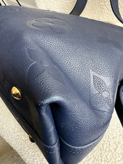 Louis Vuitton Carryall MM Navy Empreinte (RRP £2470)