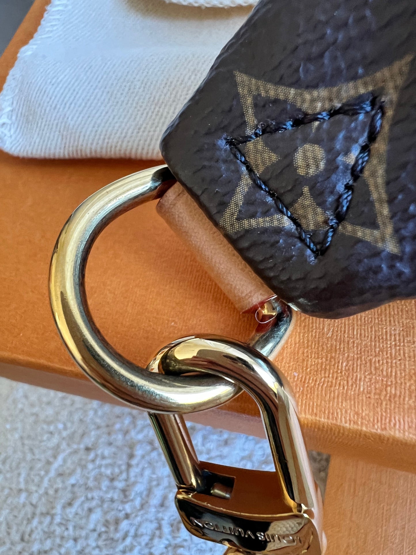 Louis Vuitton High Rise Bumbag in Monogram Canvas (RRP £1470)