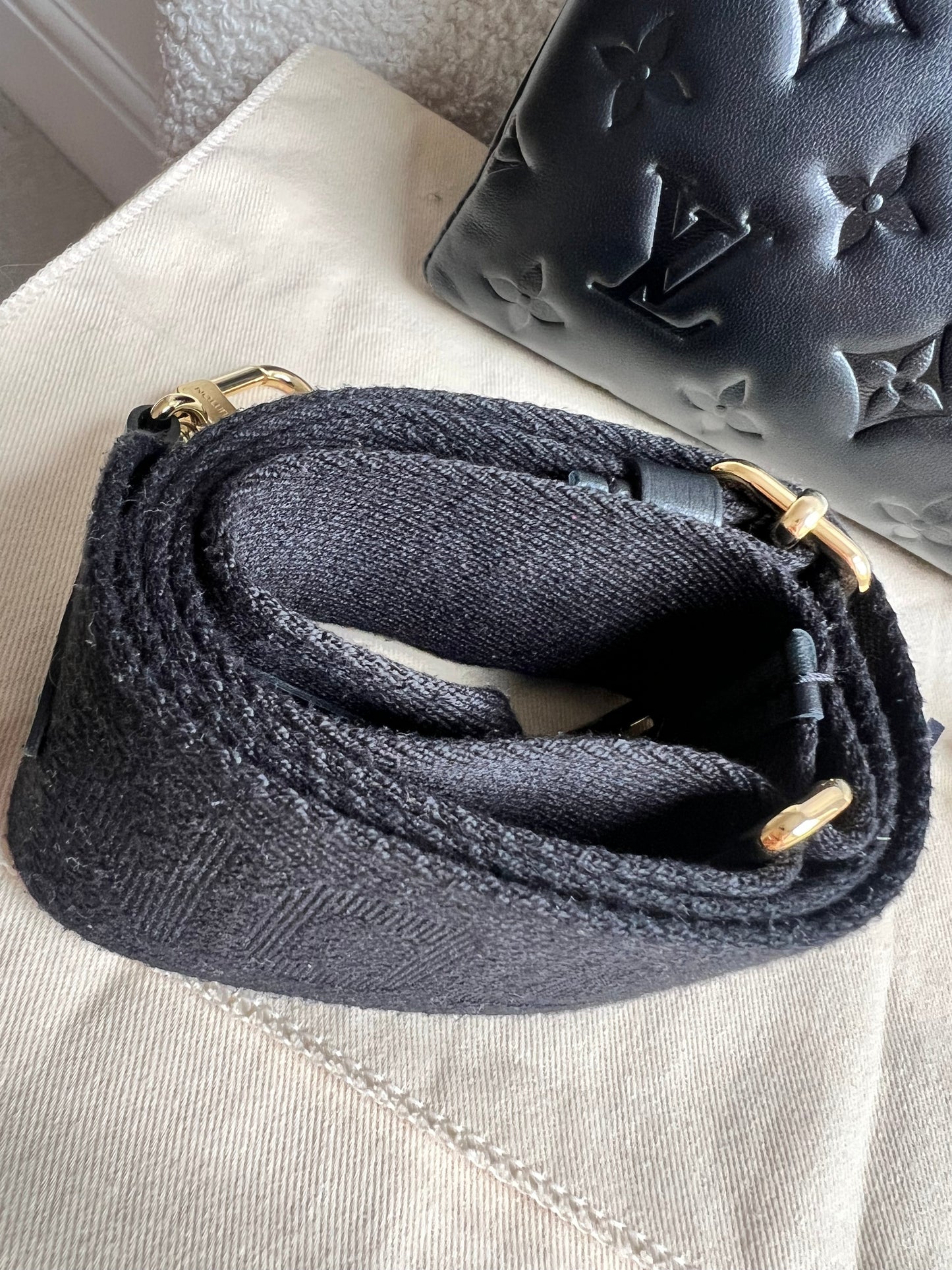 Louis Vuitton Black Coussin PM (RRP £3450)