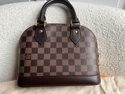 Louis Vuitton Alma BB Damier Ebene (RRP £1,450)