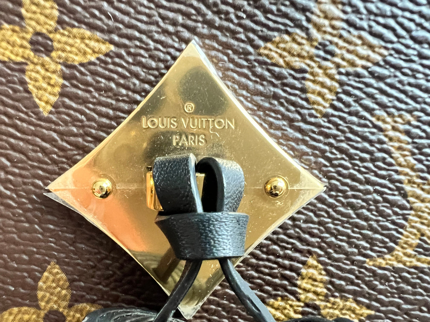 Louis Vuitton Saintonge Black and Monogram