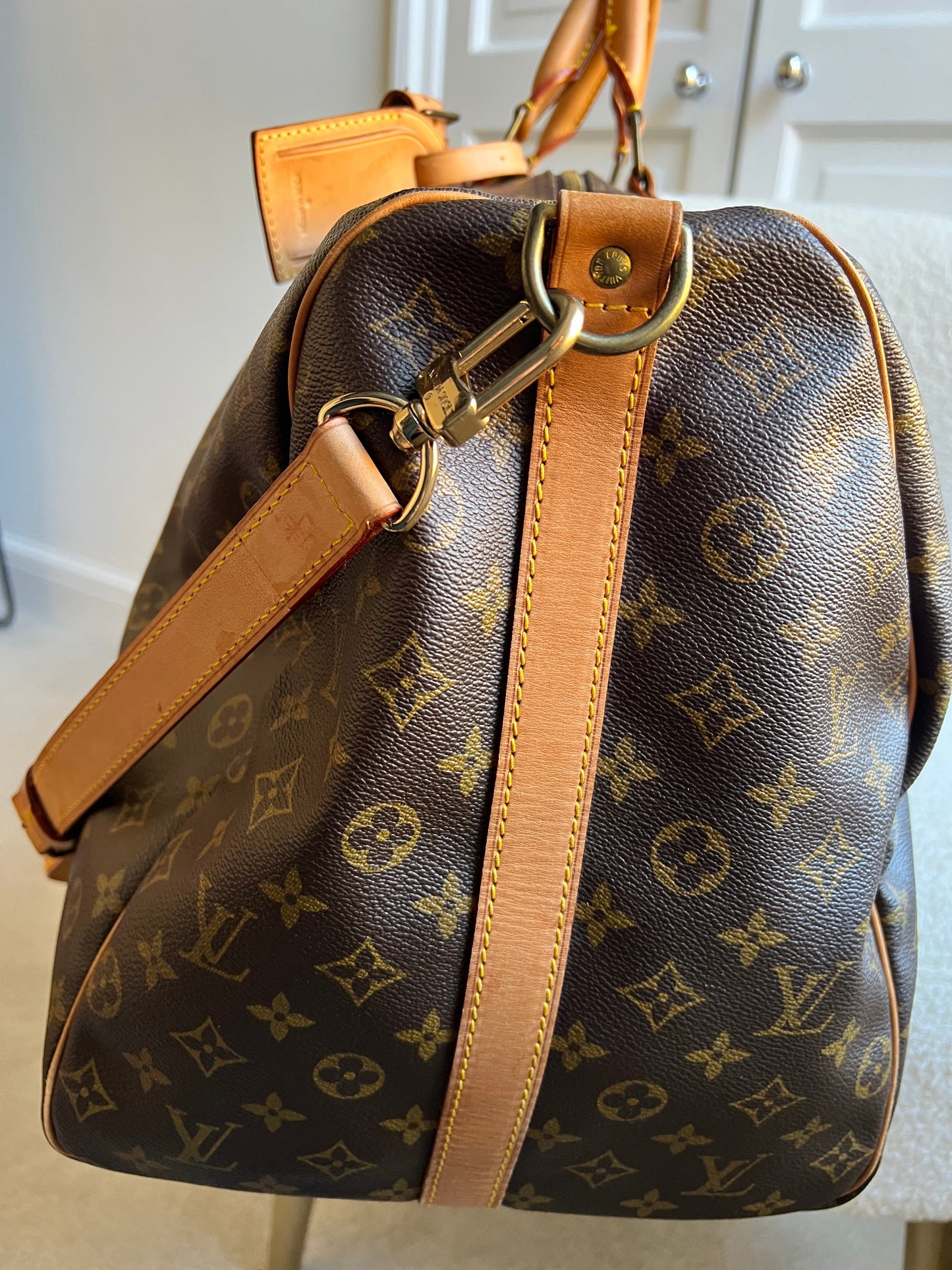 Louis Vuitton Vintage Keepall Bandouliere 60