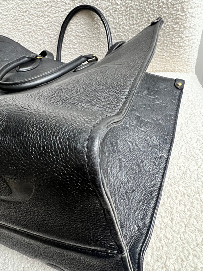 Louis Vuitton On the Go GM Black Empreinte (RRP £2,620)