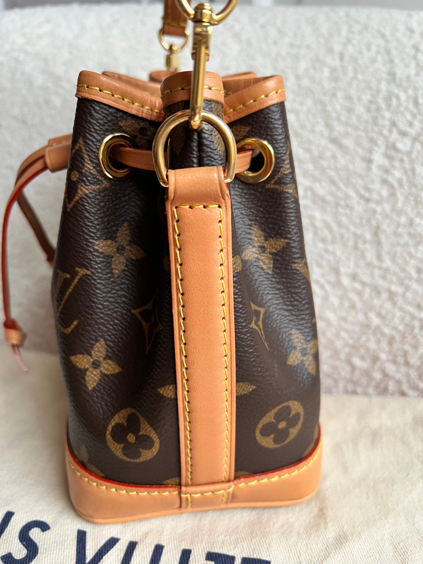 Louis Vuitton Nano Noe Bucket Bag Monogram (RRP £1420)