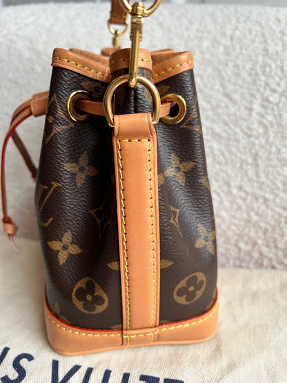 Louis Vuitton Nano Noe Bucket Bag Monogram (RRP £1420)