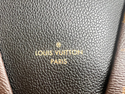 Louis Vuitton V Tote MM Tan and Monogram Canvas (RRP £1,890)
