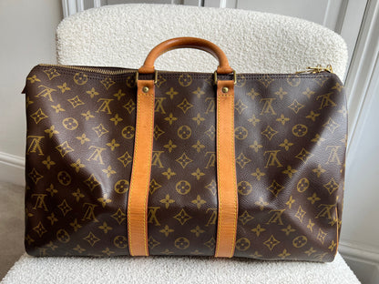 Louis Vuitton Keepall 45 Monogram Vintage