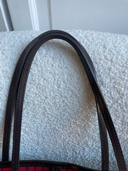 Louis Vuitton Neverfull MM Damier Ebene Cherry Interior (RRP £1,430)